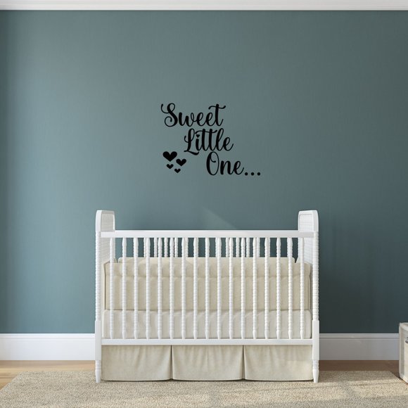 Sweet Little One Nursery Vinyl Wall Decal - Picture 4 of 9